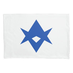 Patriotic Single Pillowcase with flag of Toyota