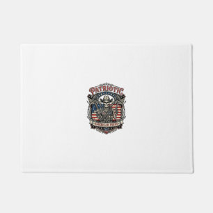 Patriotic Skeleton Cowboy Dark Patriot Skeleton & Doormat