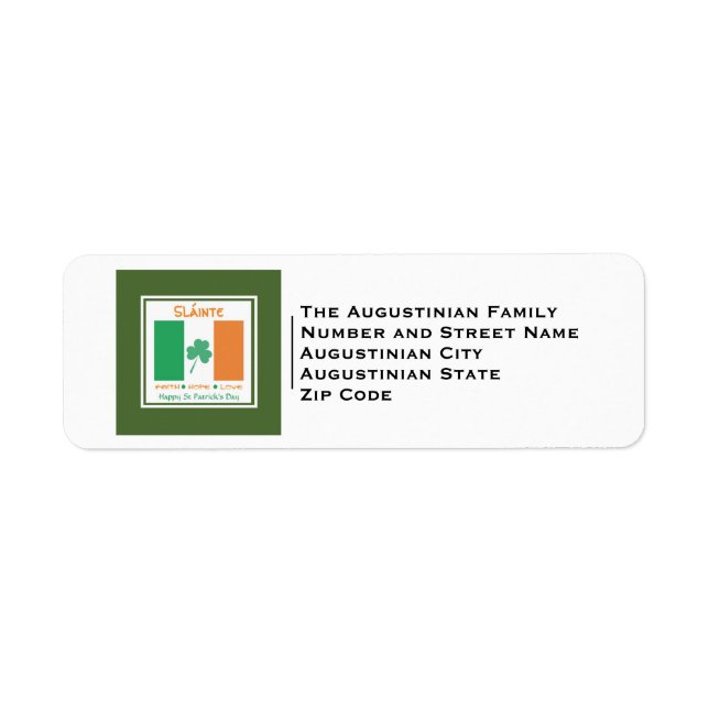 Patriotic | Sláinte | ST PATRICK'S DAY (Front)