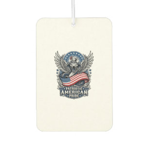 Patriotic Snake Skull Liberty Beast Animal Hybrid Air Freshener