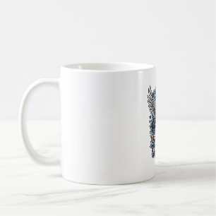 Patriotic Snake Skull Liberty Beast Animal Hybrid  Coffee Mug