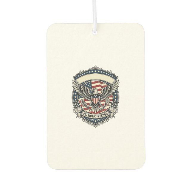 Patriotic Soap Maker  Air Freshener (Front)