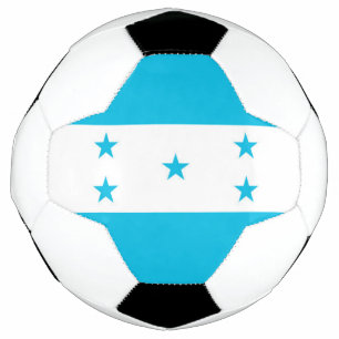 Patriotic Soccer Ball with Honduras Flag