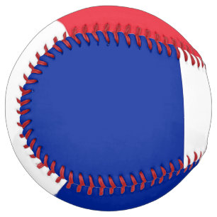 Patriotic Softball with flag of France