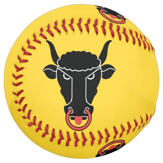 Patriotic Softball with flag of Uri, Switzerland (Front Left)