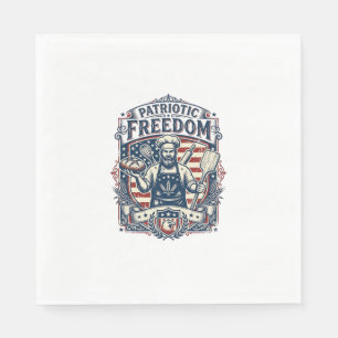 Patriotic Sourdough Baker Napkin