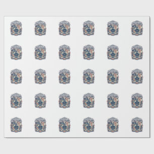 Patriotic Sourdough Baker Wrapping Paper