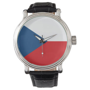 Patriotic, special watch with Flag of Czechia
