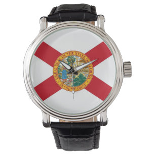 Patriotic, special watch with Flag of Florida