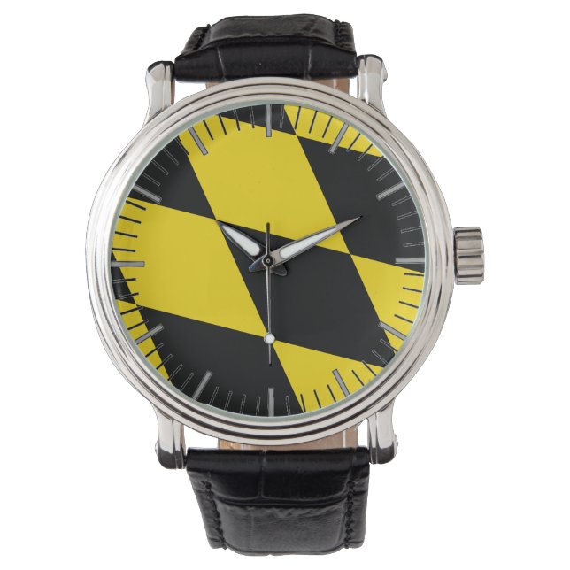 Patriotic, special watch with Flag of Munich (Front)
