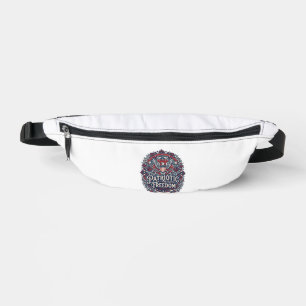 Patriotic Spring Garden Vector Graphic Tee Fanny Pack