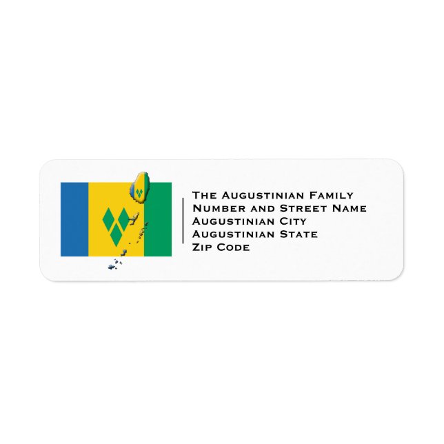Patriotic | ST VINCENT Flag (Front)