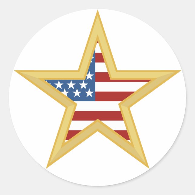 Patriotic Star stickers (Front)