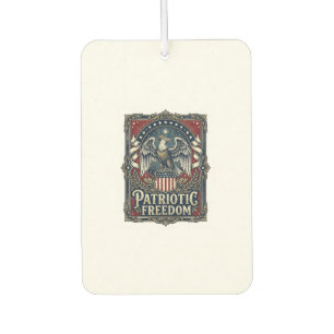 Patriotic Stargazer Vector Graphic Tee Air Freshener