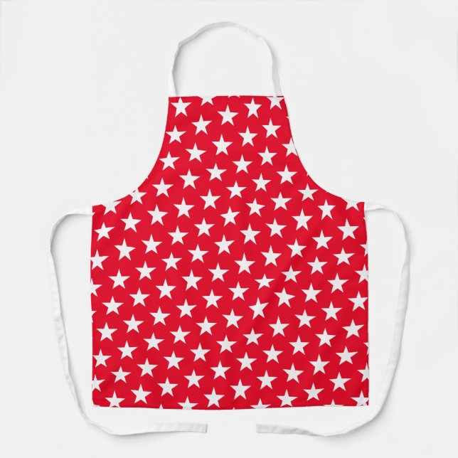 Patriotic Stars Apron (Front)