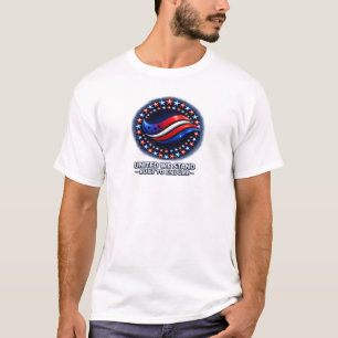 Patriotic Stars Circle Flag Emblem Shirt – United 