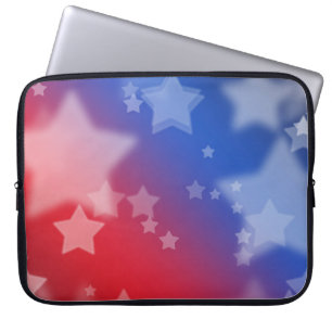 Patriotic Stars Computer Sleeve