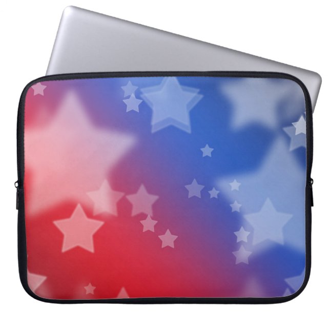 Patriotic Stars Computer Sleeve (Front)
