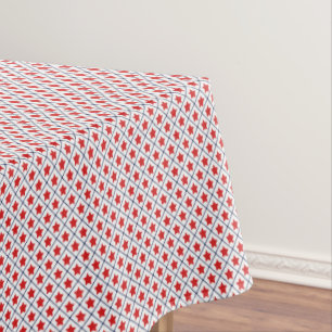 Patriotic Stars Cotton Tablecloth