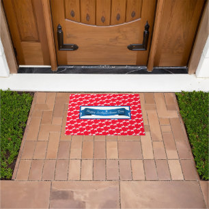 Patriotic Stars Door Mat