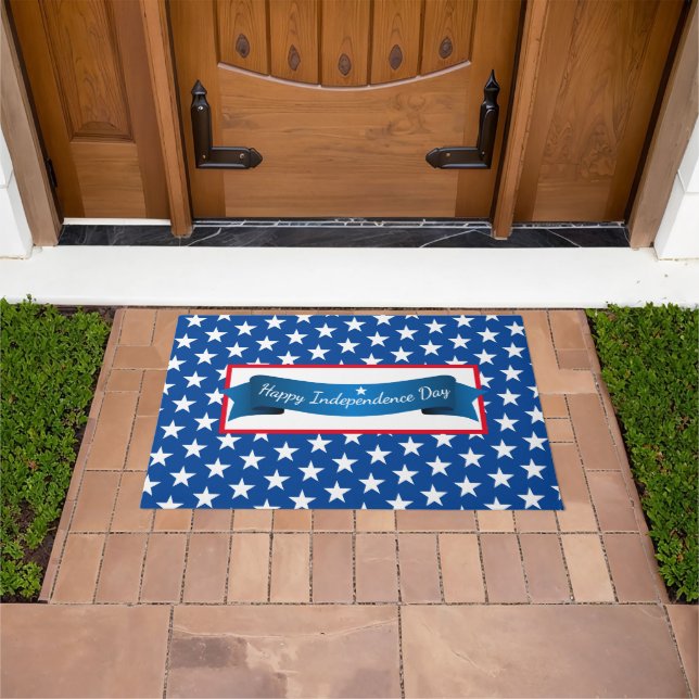 Patriotic Stars Doormat (Outdoor)