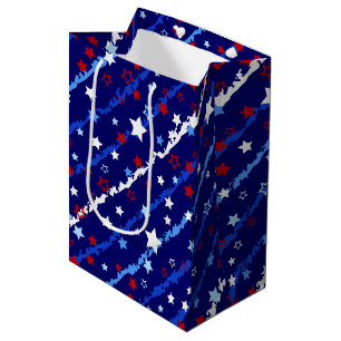 Patriotic Stars Gift Bag