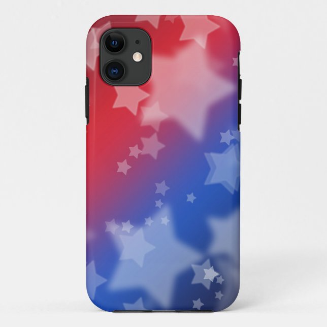 Patriotic Stars iPhone 5 Case (Back)
