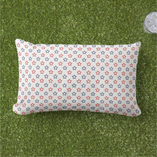Patriotic Stars Outdoor Pillow