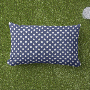 Patriotic Stars Outdoor Pillow