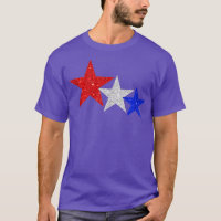 Patriotic Stars Sparkle Red White Blue American 4t