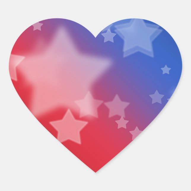 Patriotic Stars Stickers (Front)