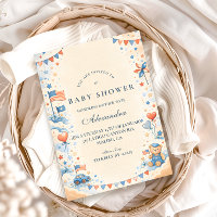 Patriotic Stars & Stripes Baby Shower