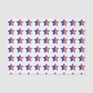 Patriotic Stars Tissue Paper