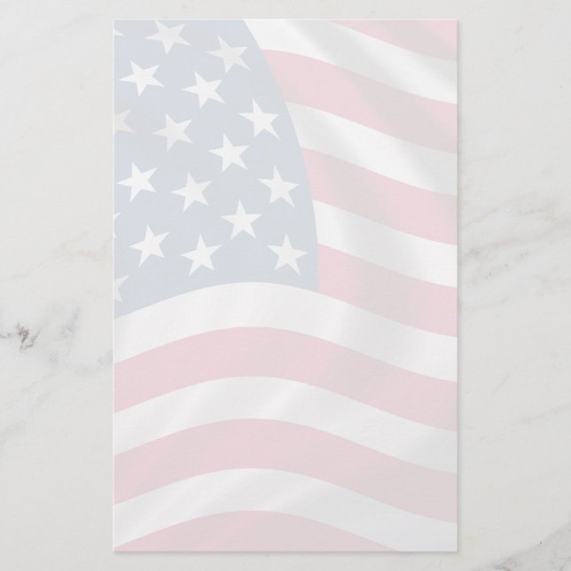 Patriotic Stationary Stationery (Front)