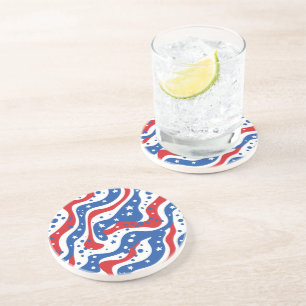 Patriotic Stone Coaster