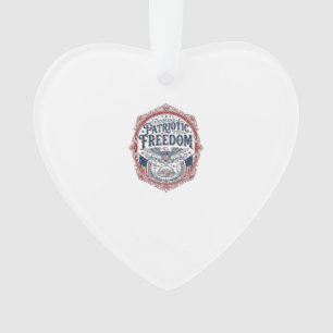 Patriotic Sunday Brunch Vector Graphic Tee_1 Ornament