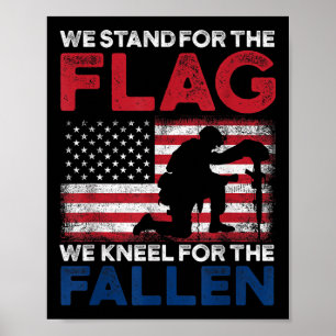 Patriotic Tee. Memorial Day Patriotic Apparel  Poster