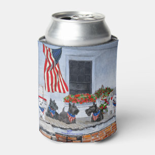 Patriotic Terriers Can Cooler
