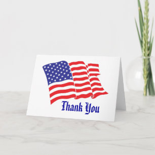 Patriotic thank you