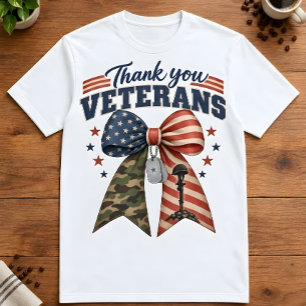 Patriotic Thank you VETERANS Celebration Tri-Blend Shirt