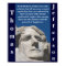 Patriotic Thomas Jefferson Poster
