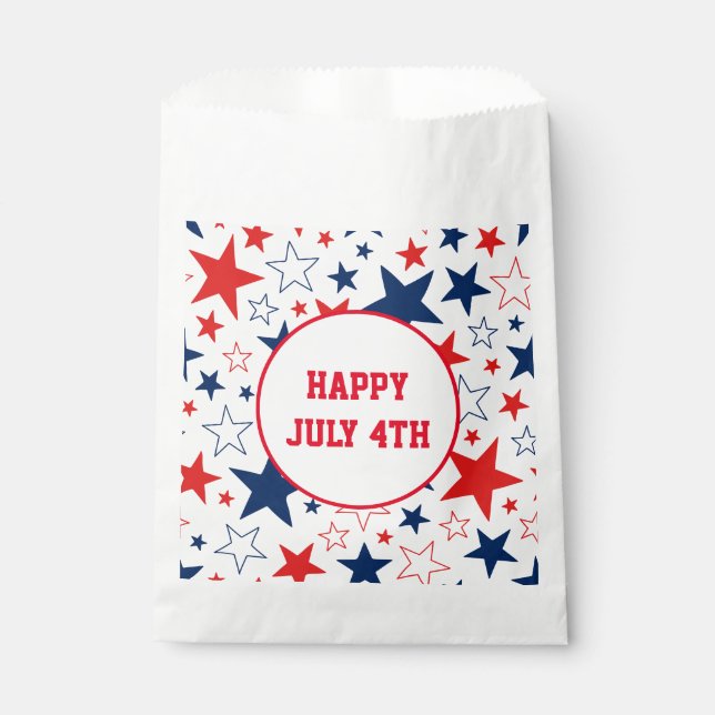 Patriotic Treat Favour Bag (Front)