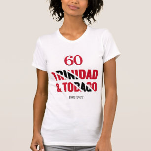 Patriotic TRINIDAD 60th Anniversary Independence T-Shirt