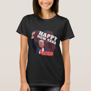 Patriotic Trump Happy New Year 2025 Daddys Home Ch T-Shirt