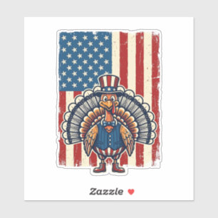 Patriotic Turkey Flag Vintage Engraving Shirt Desi