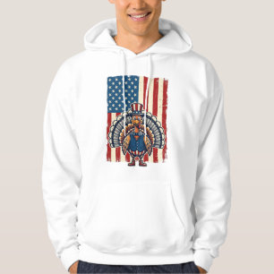 Patriotic Turkey Flag Vintage Engraving Shirt Desi