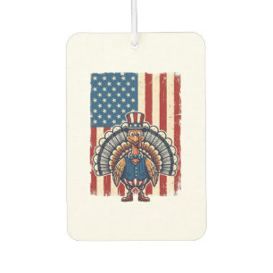 Patriotic Turkey Flag Vintage Engraving Shirt Desi Air Freshener