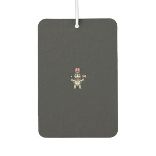 Patriotic Turtle Vintage Engraving Graphic for Whi Air Freshener