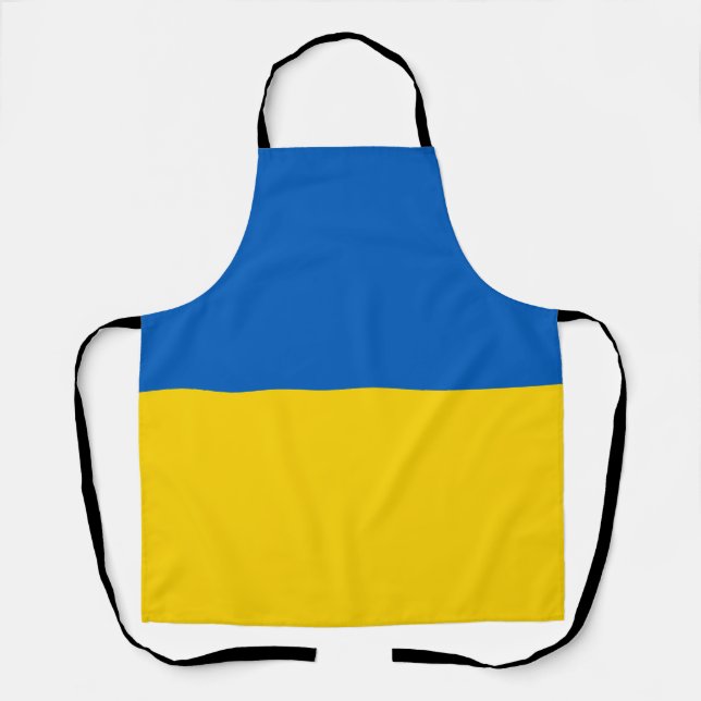 Patriotic Ukraine Flag Apron (Front)