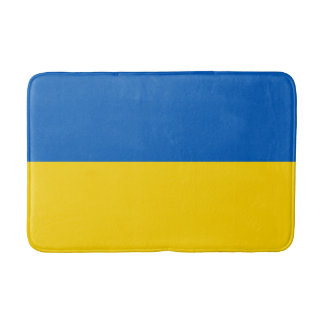 Patriotic Ukraine Flag Bath Mat